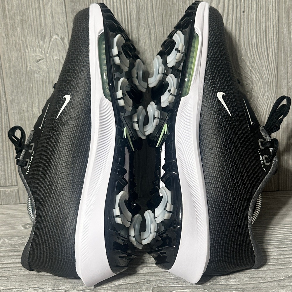 Nike Air Zoom Infinity Tour 2 Golf Shoes Black Vapor Green Flyweave Men's 11 New - Picture 7 of 10